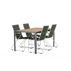 Break Loungesæt - Havemøbelsæt - Grøn,Natur