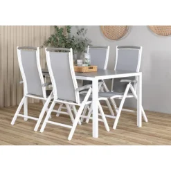 Break Loungesæt - Havemøbelsæt - Grå,Hvid