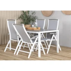 Break Loungesæt - Havemøbelsæt - Grå,Hvid