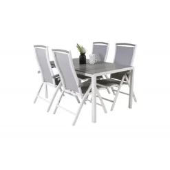 Break Loungesæt - Havemøbelsæt - Grå,Hvid