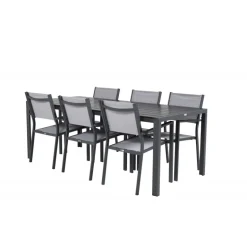 Break Loungesæt - Havemøbelsæt - Sort,Grå