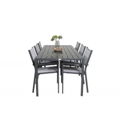 Break Loungesæt - Havemøbelsæt - Sort,Grå