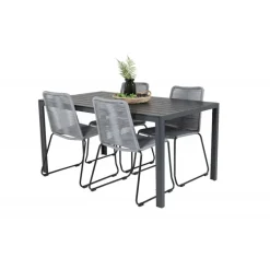 Break Loungesæt - Havemøbelsæt - Sort,Grå