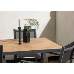 Break Loungesæt - Havemøbelsæt - Sort,Natur