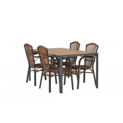 Break Loungesæt - Havemøbelsæt - Brun,Natur