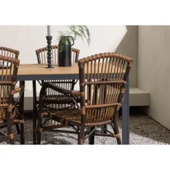 Break Loungesæt - Havemøbelsæt - Brun,Natur