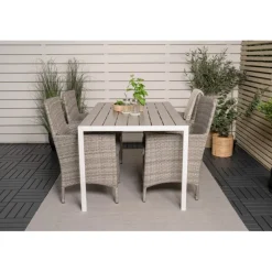 Break Loungesæt - Havemøbelsæt - Grå,Hvid