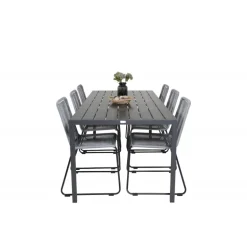 Break Loungesæt - Havemøbelsæt - Sort,Grå