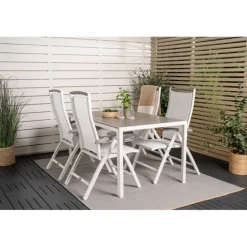 Break Loungesæt - Havemøbelsæt - Grå,Hvid