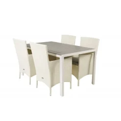 Break Loungesæt - Havemøbelsæt - Grå,Hvid