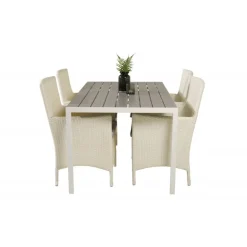 Break Loungesæt - Havemøbelsæt - Grå,Hvid