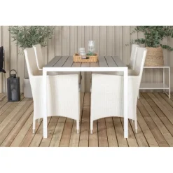 Break Loungesæt - Havemøbelsæt - Grå,Hvid