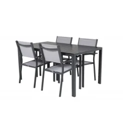 Break Loungesæt - Havemøbelsæt - Sort,Grå