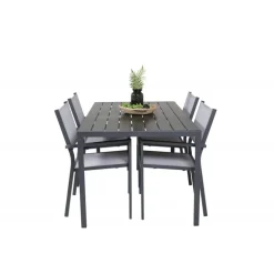 Break Loungesæt - Havemøbelsæt - Sort,Grå