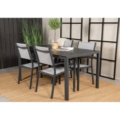 Break Loungesæt - Havemøbelsæt - Sort,Grå