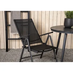 Break Rund Loungesæt - Havemøbelsæt - Sort