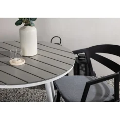 Break Rund Loungesæt - Havemøbelsæt - Grå,Hvid