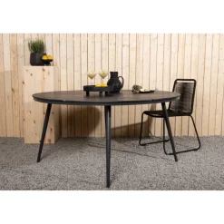 Break Rund Spisebord - Sort