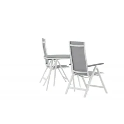 Break Rundt Loungesæt - Havemøbelsæt - Grå,Hvid