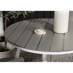 Break Rundt Loungesæt - Havemøbelsæt - Grå,Hvid