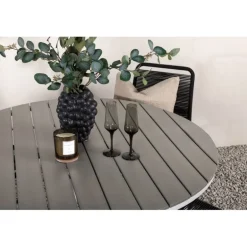 Break Rundt Loungesæt - Havemøbelsæt - Grå,Hvid