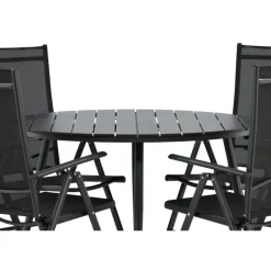 Break Rundt Loungesæt - Havemøbelsæt - Sort