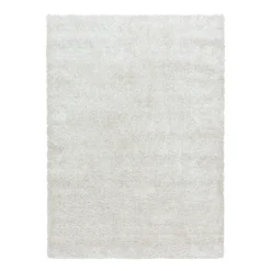 Brilliant Shaggy Tæppeløber Ensfarvet - Natur