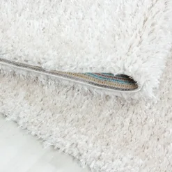 Brilliant Shaggy Tæppeløber Ensfarvet - Natur