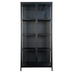 Brisbane Vitrineskab Black