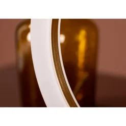 Brive Belysning - Valnød og Hvid