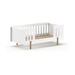 Børneseng 70 x 140 cm – Smile JuniorSeng, hvid