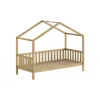 Børneseng husform 90 x 200 cm – eg, Nature