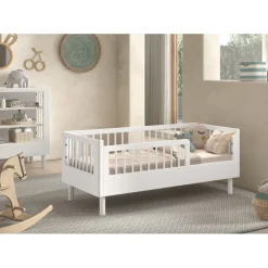 Børneseng junior 70 x 140 cm – Forrest Bøg, hvid