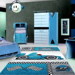 Børnetæppe Kids 460 - Blå