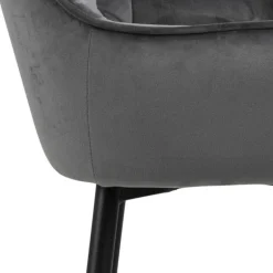 Brooke barstol grå stof