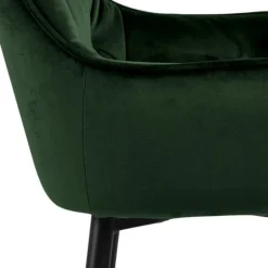 Brooke barstol grøn Velour