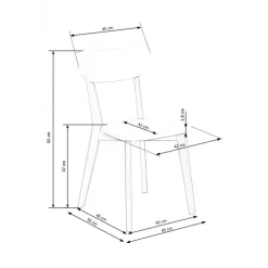 BUGGI Spisebordsstol