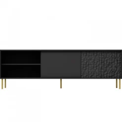 BULLET RTV-1 TV bord, Sort/guld