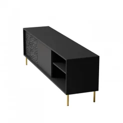 BULLET RTV-1 TV bord, Sort/guld