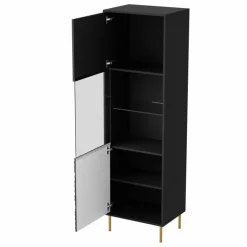 BULLET W-1 Vitrine, Sort/Guld