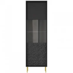 BULLET W-1 Vitrine, Sort/Guld