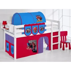 Bumle halvhøj seng - m. Spiderman tema