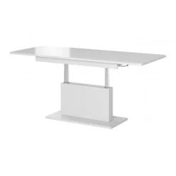 BUSETTI, sofabord, Hvid mat