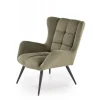 BYRON lænestol, olivengrøn