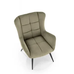 BYRON lænestol, olivengrøn