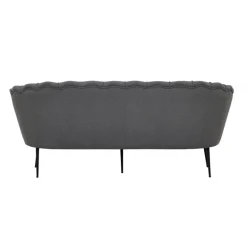 Calais 3 personers Sofa - Sort og Grå