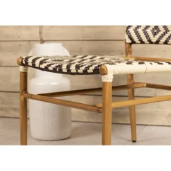 Calapan Lounge Stol - Beige,Sort,Brun