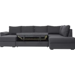 Canapé Deluxe U-Sovesofa venstrevendt - Med Indbygget Sengeudtræk og Opbevaring