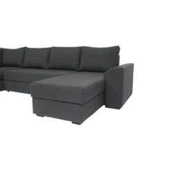 Canapé U-Sovesofa højrevendt - Koksgrå Inari 95