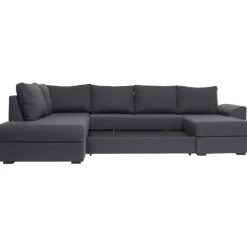 Canapé U-Sovesofa højrevendt - Koksgrå Inari 95